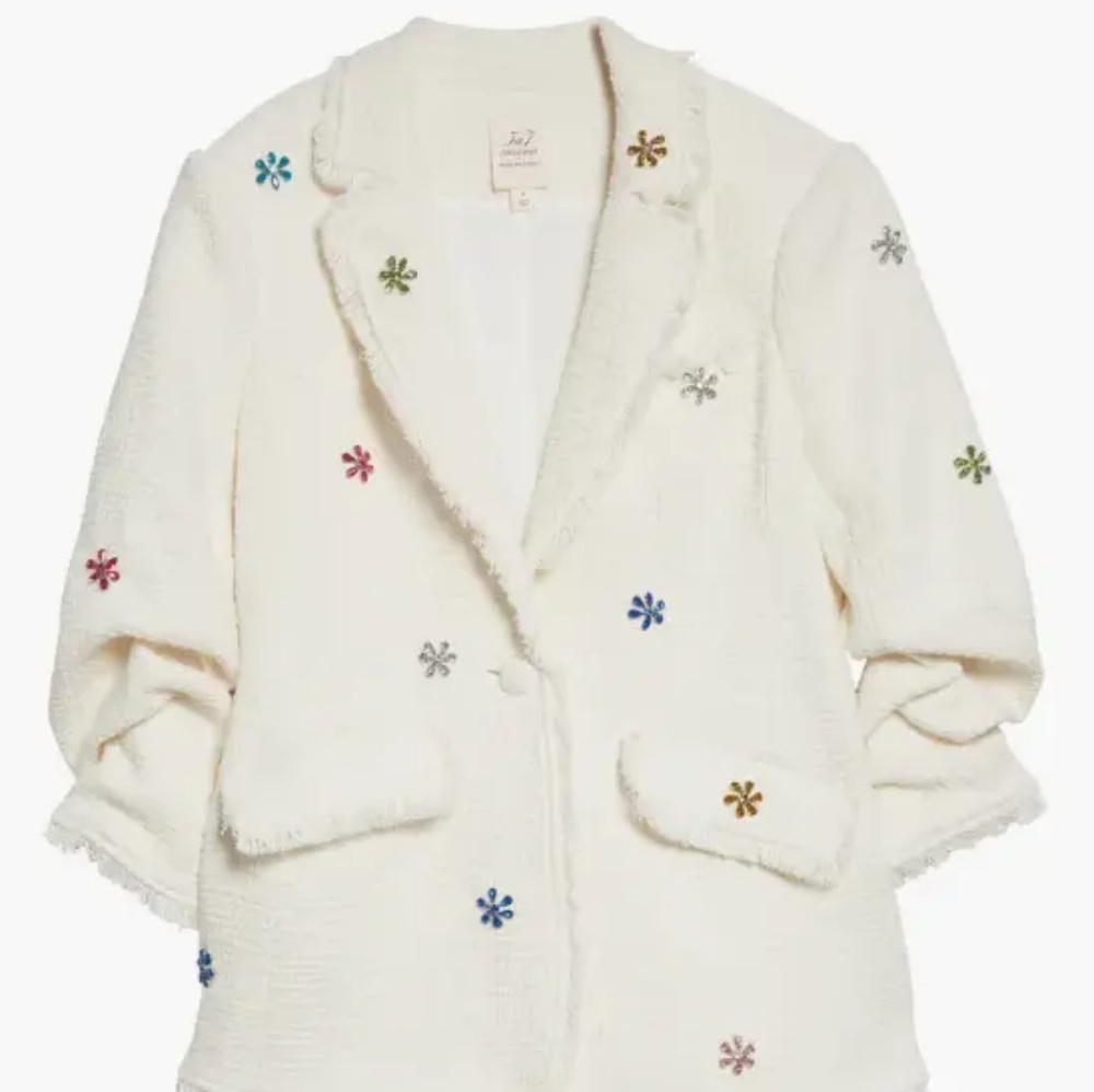 Cinq A Sept Khloe Boucle Blazer